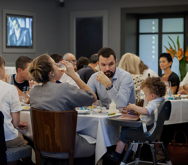 Repas de baptême salle Georges